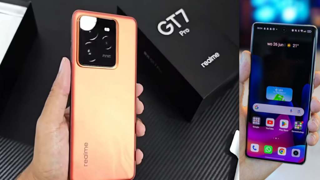 New Stylish Realme GT 7 Pro 5G स्मार्टफोन 120W फास्ट चार्जिंग और 6500mah बैटरी के साथ होगा लॉन्च