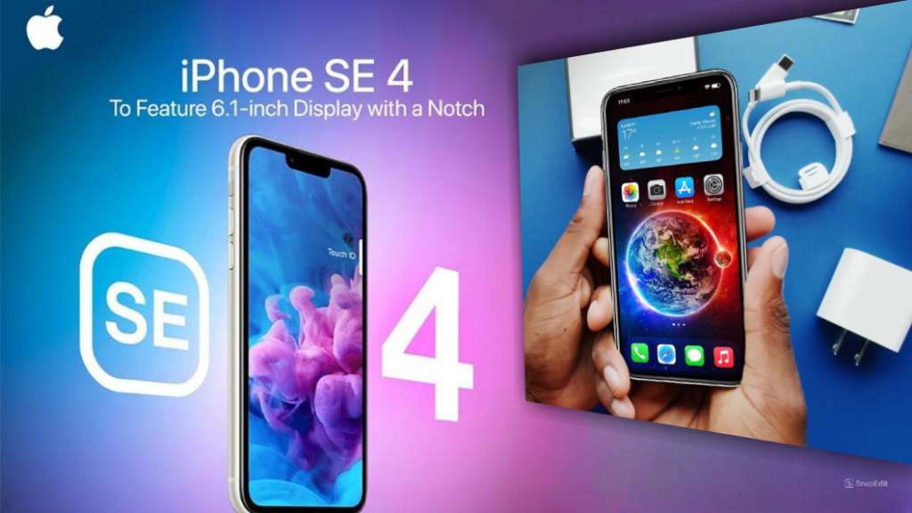 Cheapest iPhone SE 4 स्मार्टफोन iphone 14 जैसा डिजाइन और 48MP कैमरा के साथ 2025 में होगा लॉन्च