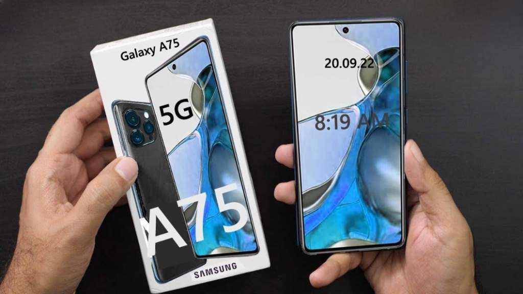 Samsung New Galaxy A75 5G Smartphone 108MP कैमरा और 67W चार्जिंग के साथ आएगा न्यू स्मार्टफोन