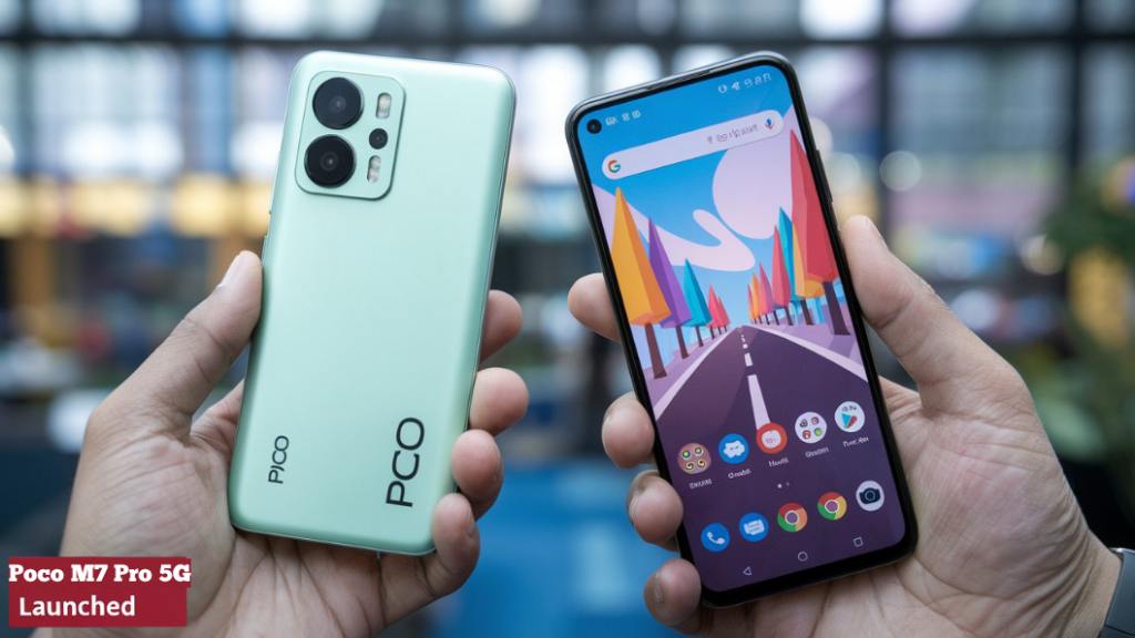 New Poco M7 Pro 5G Smartphone : 50MP कैमरा और 5110mah बैटरी के साथ लॉन्च हुआ फोन